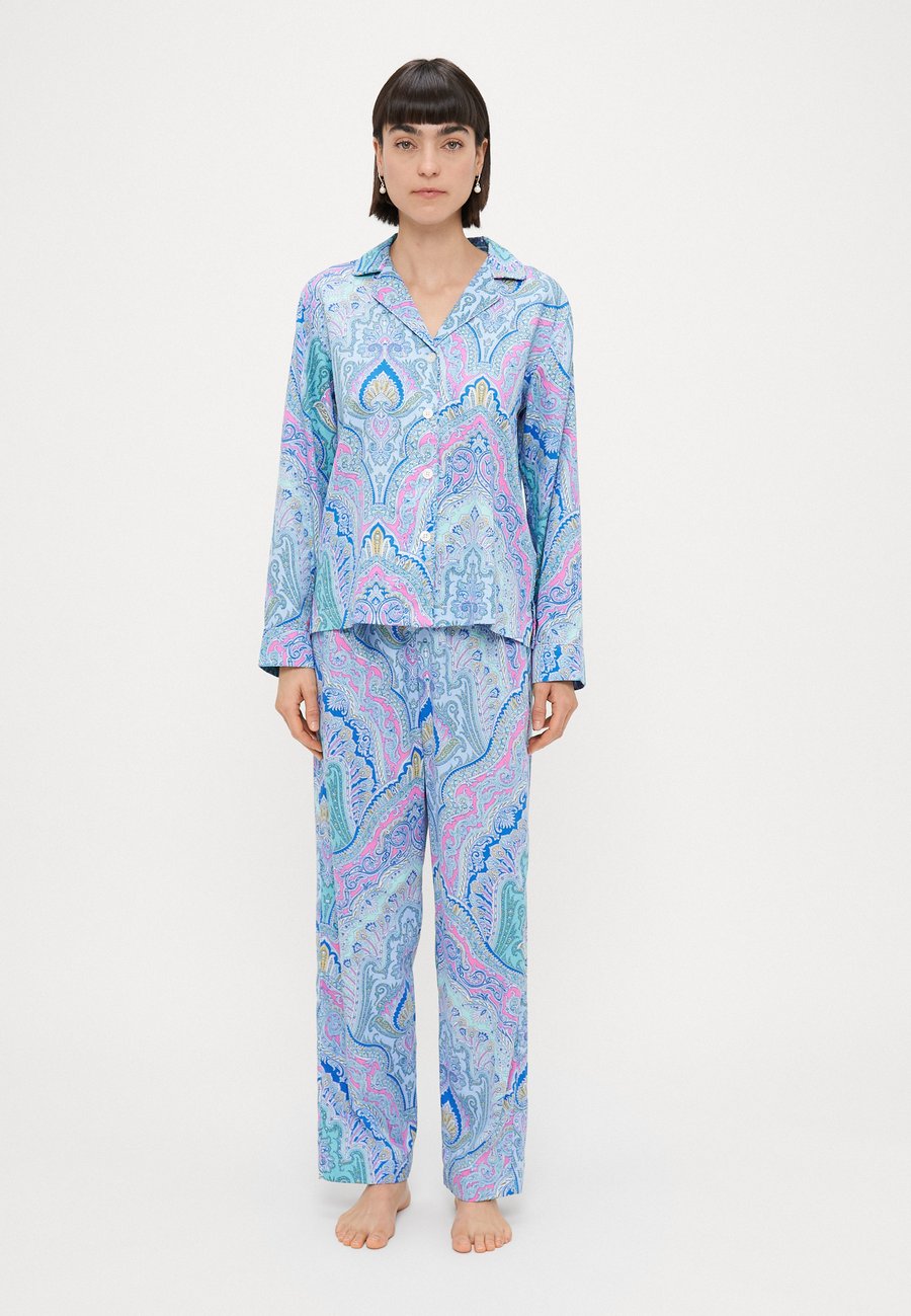 

Пижамный комплект Lauren Ralph Lauren NOTCH COLLAR PAJAMA, Multi/Multi-Coloured