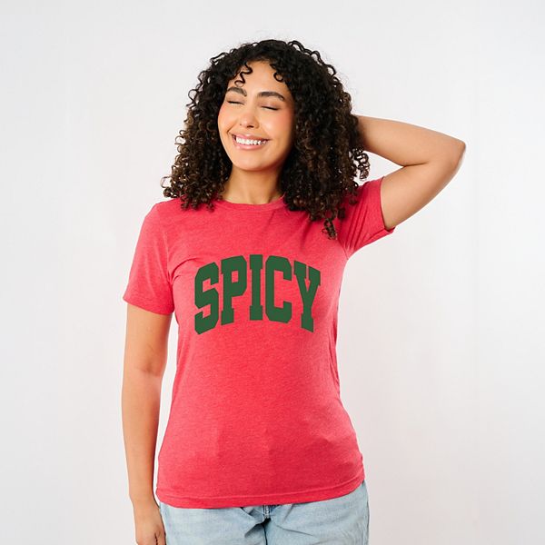 

Футболка Spicy varsity с коротким рукавом Simply Sage Market, Зеленый, Футболка Spicy varsity с коротким рукавом Simply Sage Market