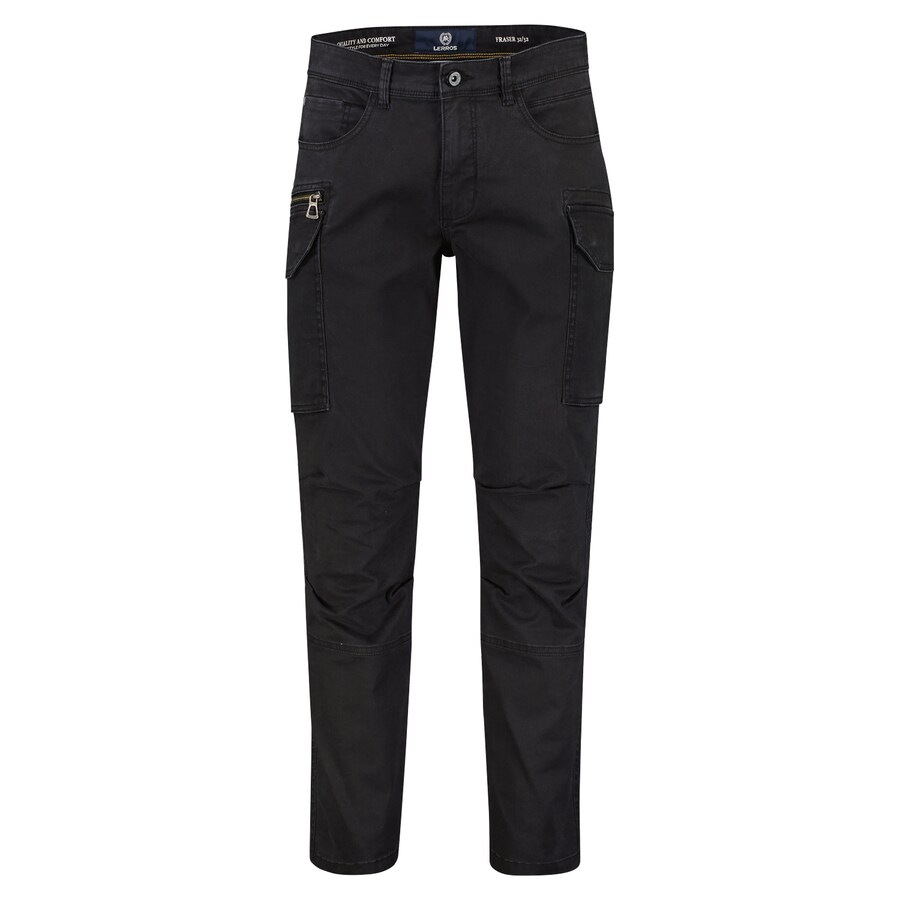 

Брюки-карго LERROS Tapered Cargo Pants, черный