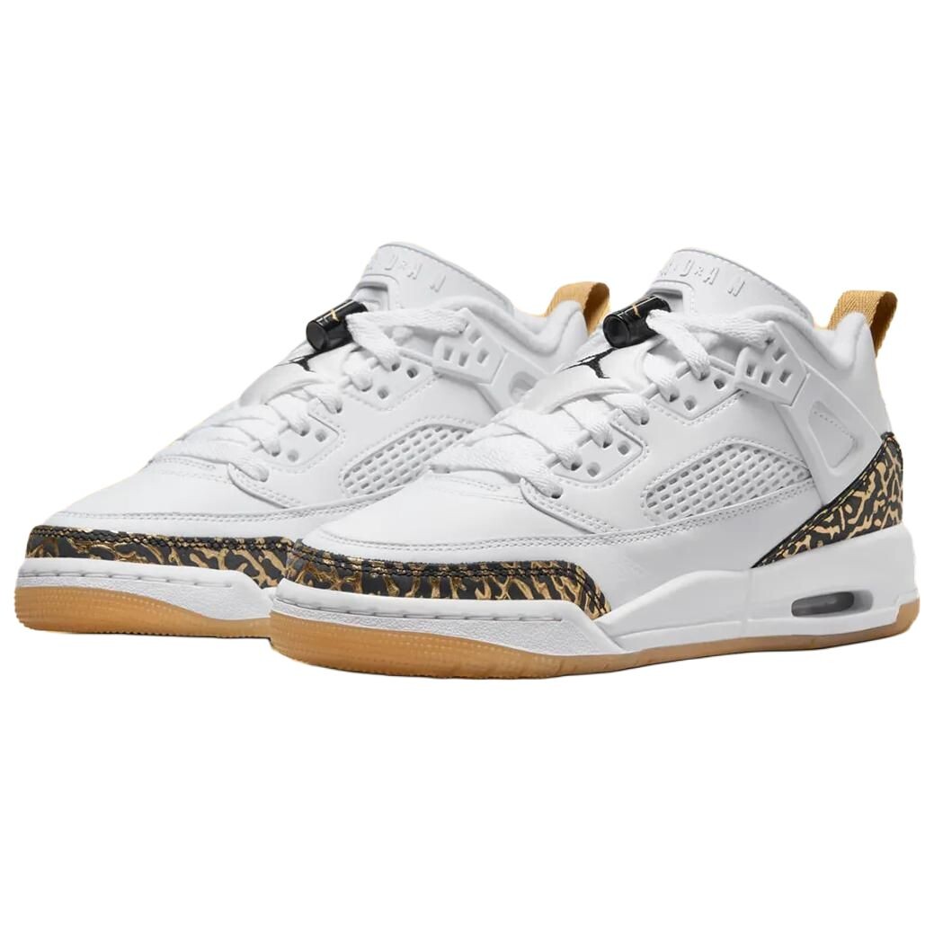 Кроссовки Jordan Spizike Low 'Mocha Gold' GS, белый — фото 3