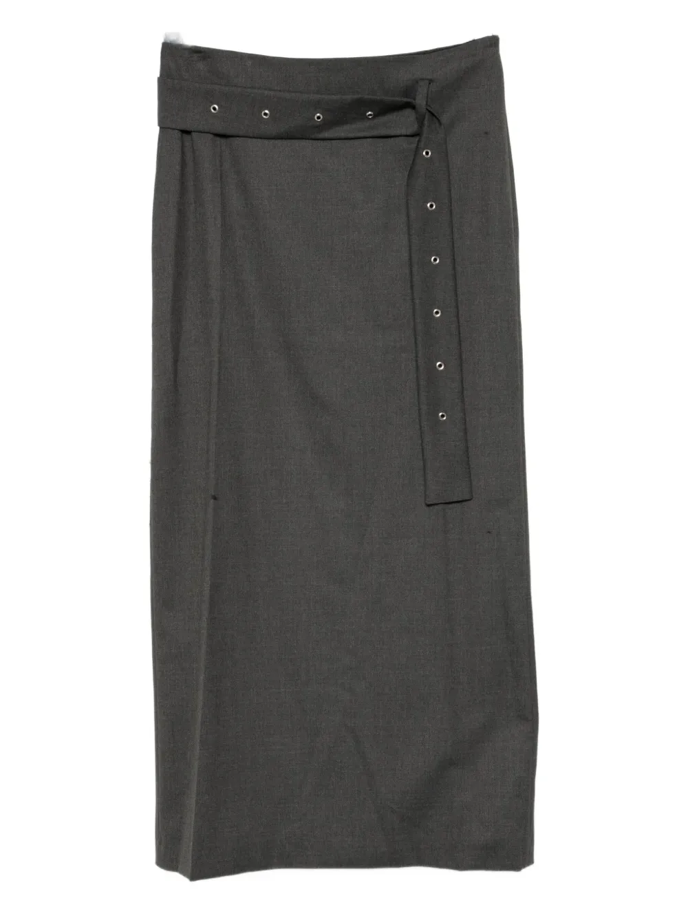 

Юбка с поясом Low Classic, серый