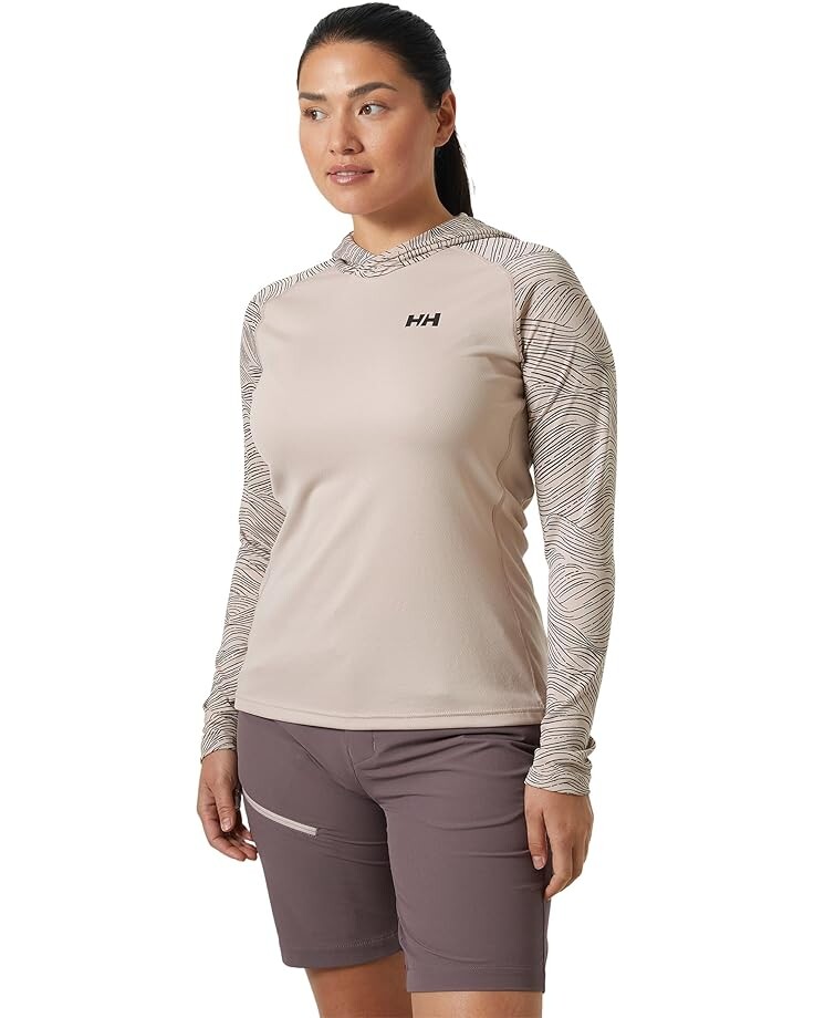 

Худи Helly Hansen Lifa Active Solen Graphic, цвет Pink Cloud