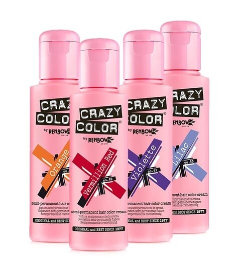 

Тоник для волос Черный, 100 мл Crazy Color