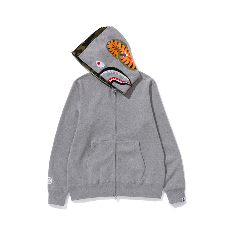 Мужская толстовка A BATHING APE, Средне-серый GYX — фото 4