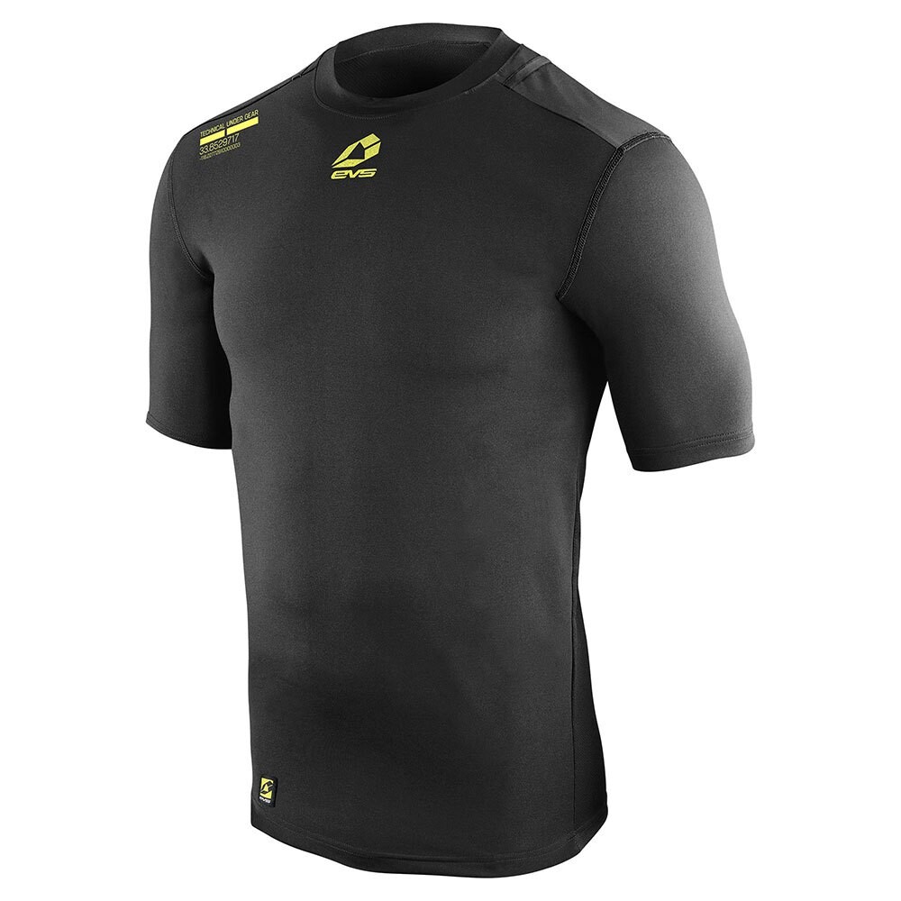

Рубашка Evs Sports TUG Short Sleeve Compression, черный