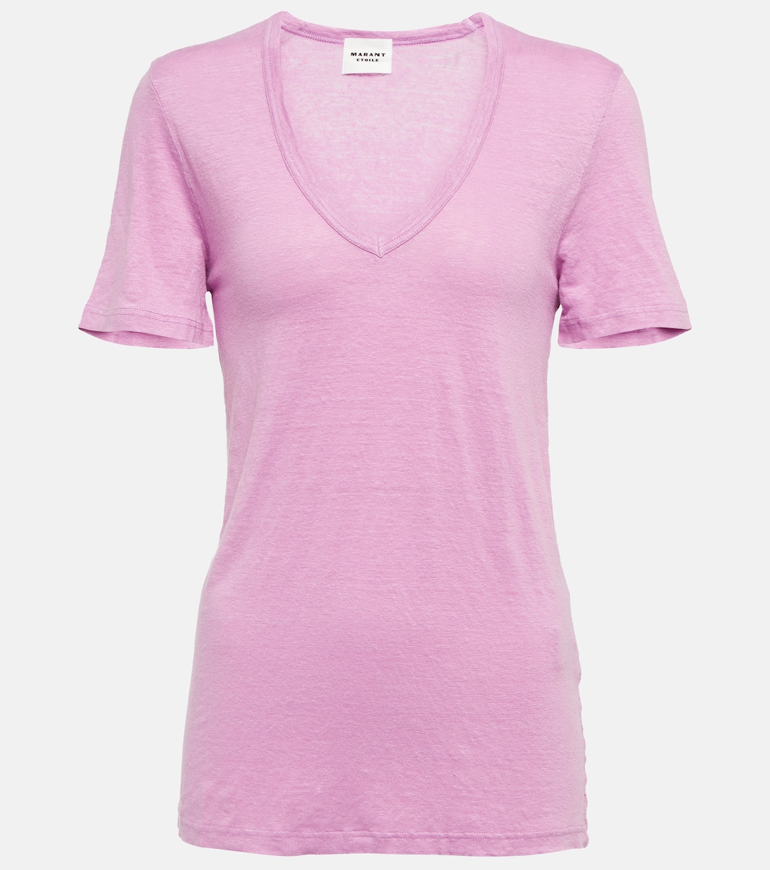 

Футболка из льняного джерси Kranger Marant Etoile, Lilac
