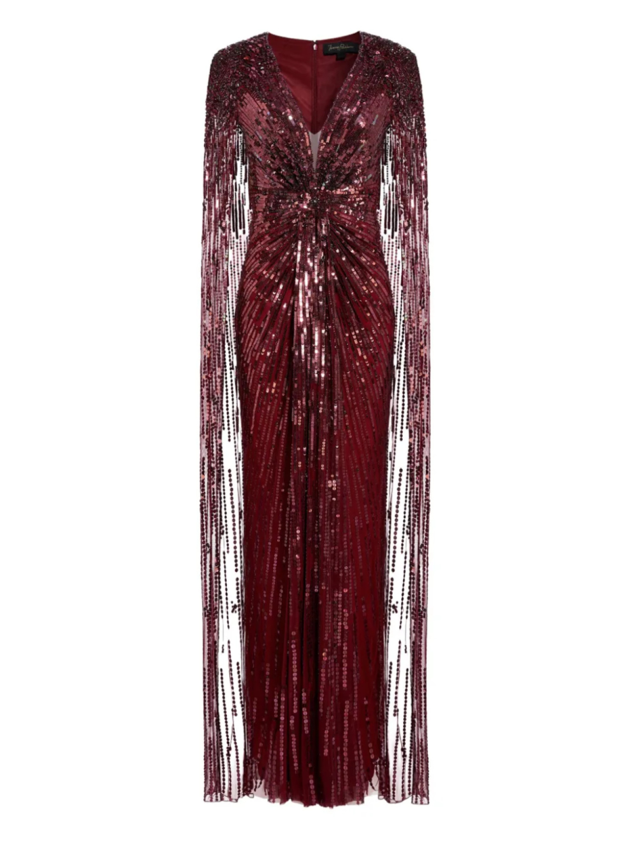 

Платье «Золотая лихорадка» Jenny Packham, красный