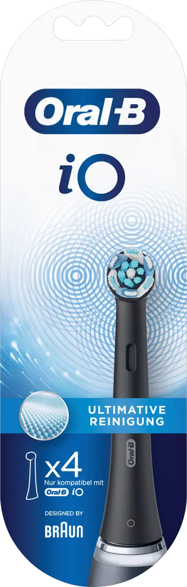 

Насадки-щетки iO Ultimate Cleaning черный набор 4 шт. Oral-B