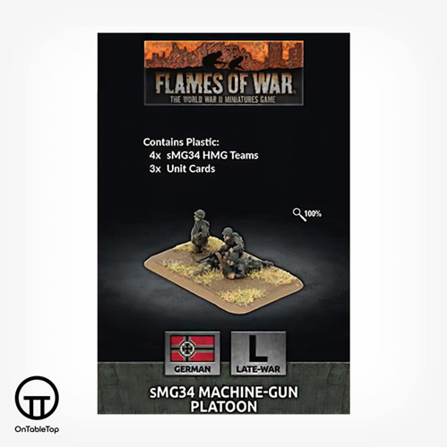 

Фигурка Flames Of War: Mg34 Machine-Gun Platoon (X4 Plastic)