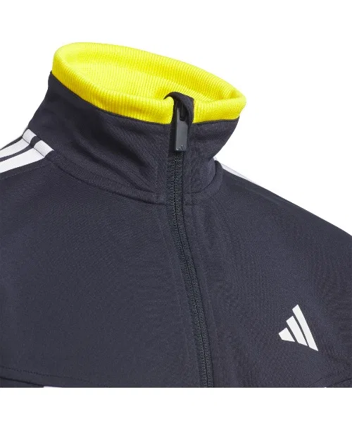Куртка adidas Essentials Colorblock WU, джоггер, полиэстер, серая — фото 3