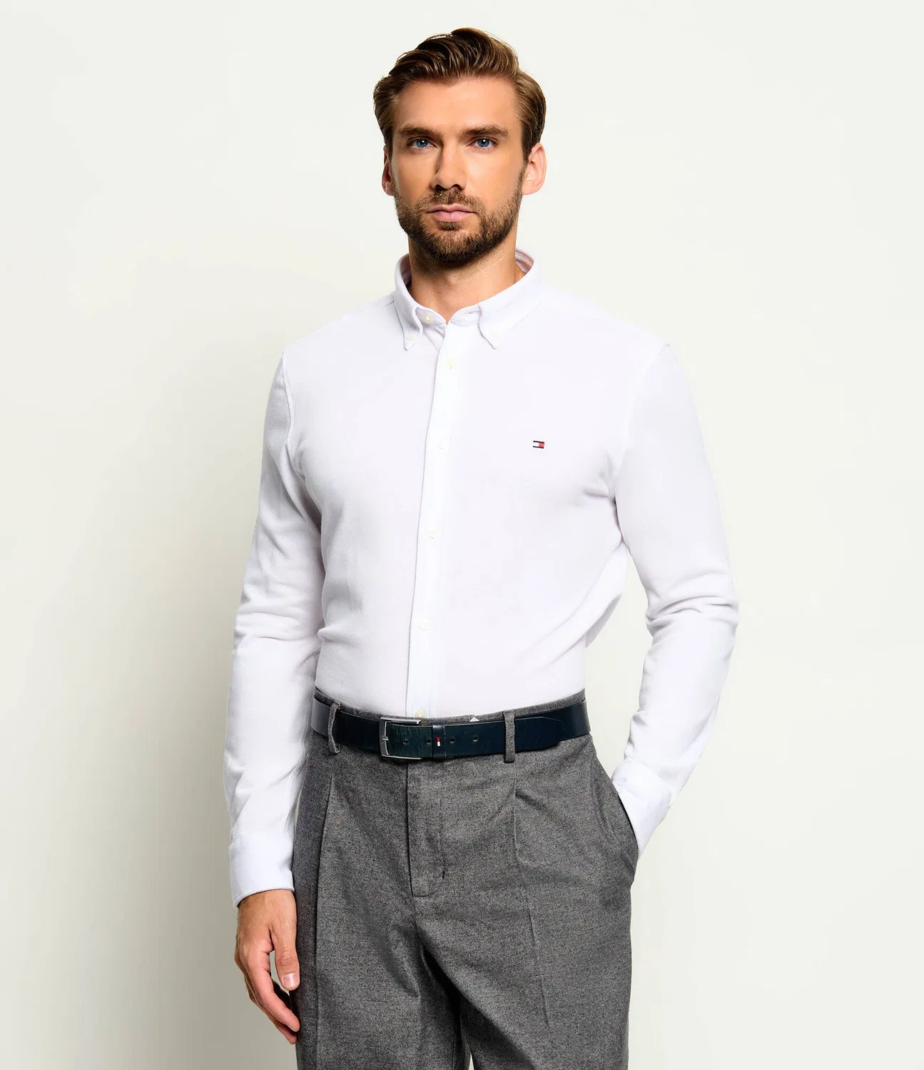 Рубашка с длинным рукавом Tommy Hilfiger, Bianco