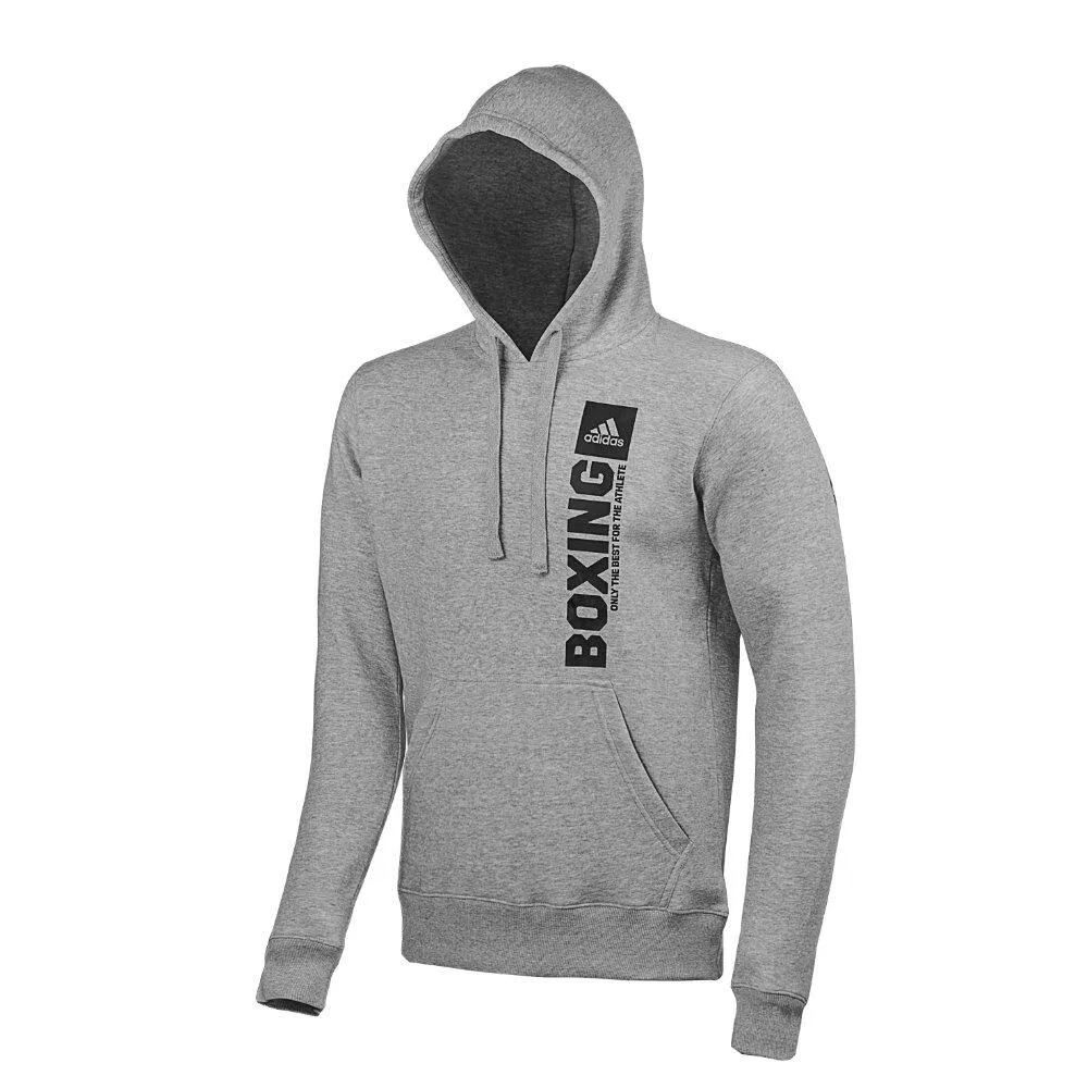 Мужское худи с вертикальным принтом Community Vertical Hoody BOXING Adidas, Hellgrau