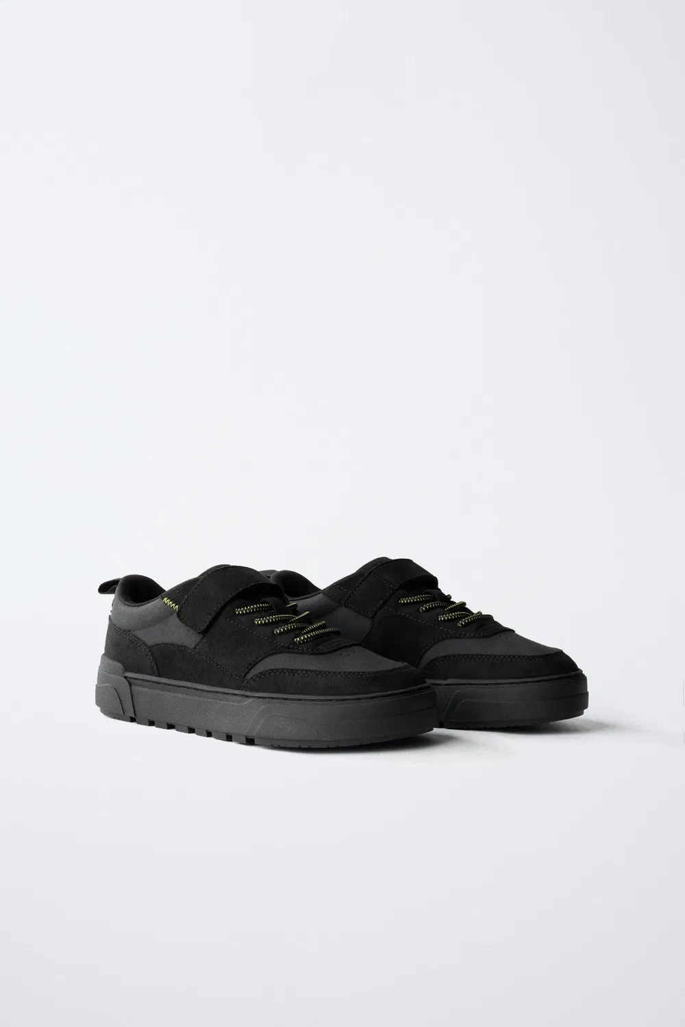 Кроссовки URBAN PLIMSOLLS ZARA, Black — фото 2