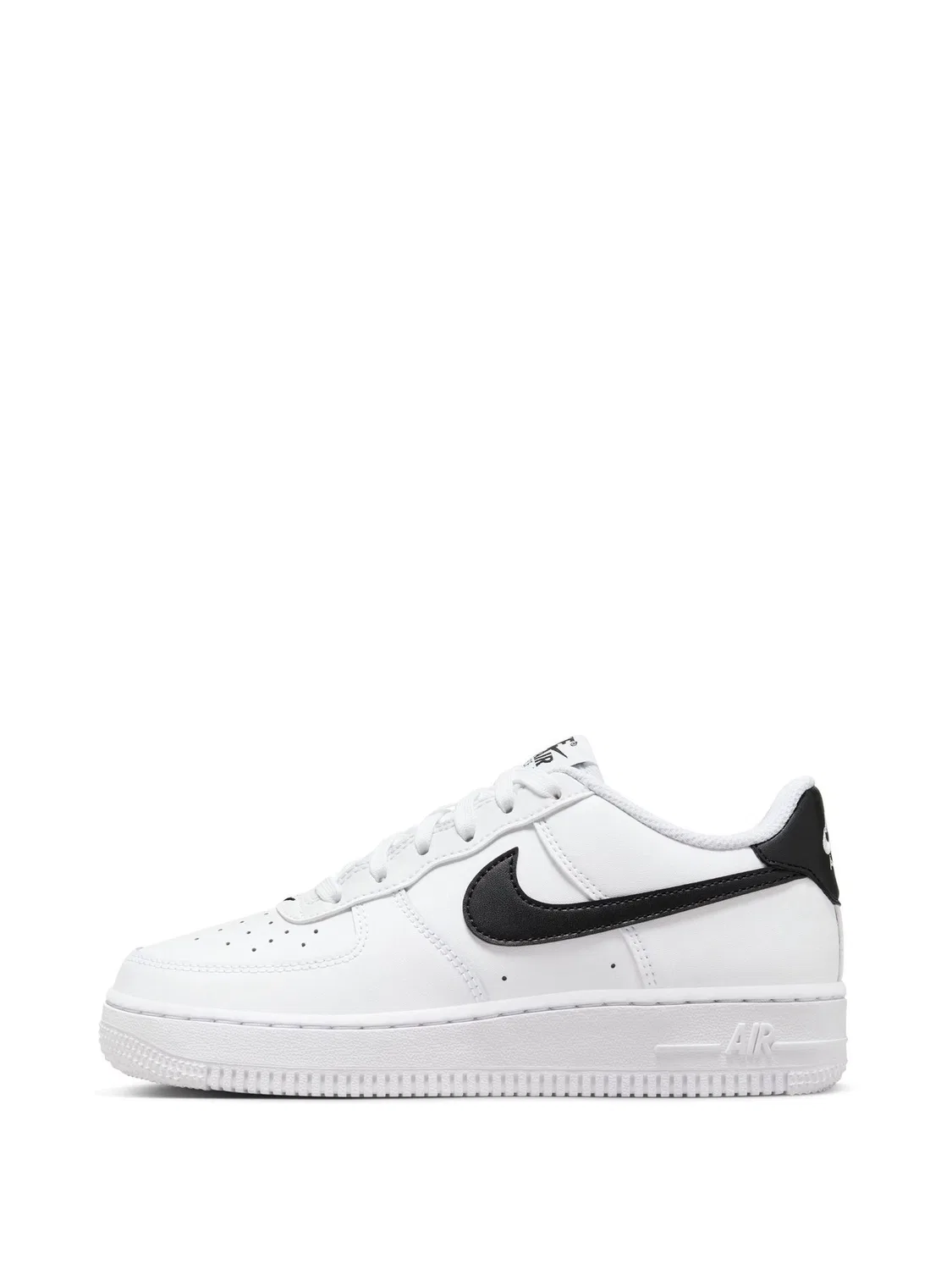 Кроссовки Nike Air Force 1 для мальчиков, белый/черный — фото 3