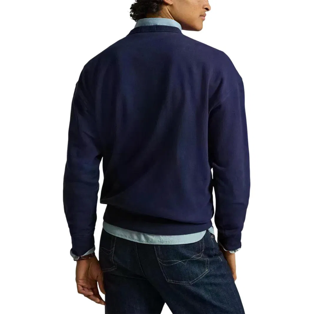 Мужской свитшот с принтом Marine Blue Polo Ralph Lauren — фото 4