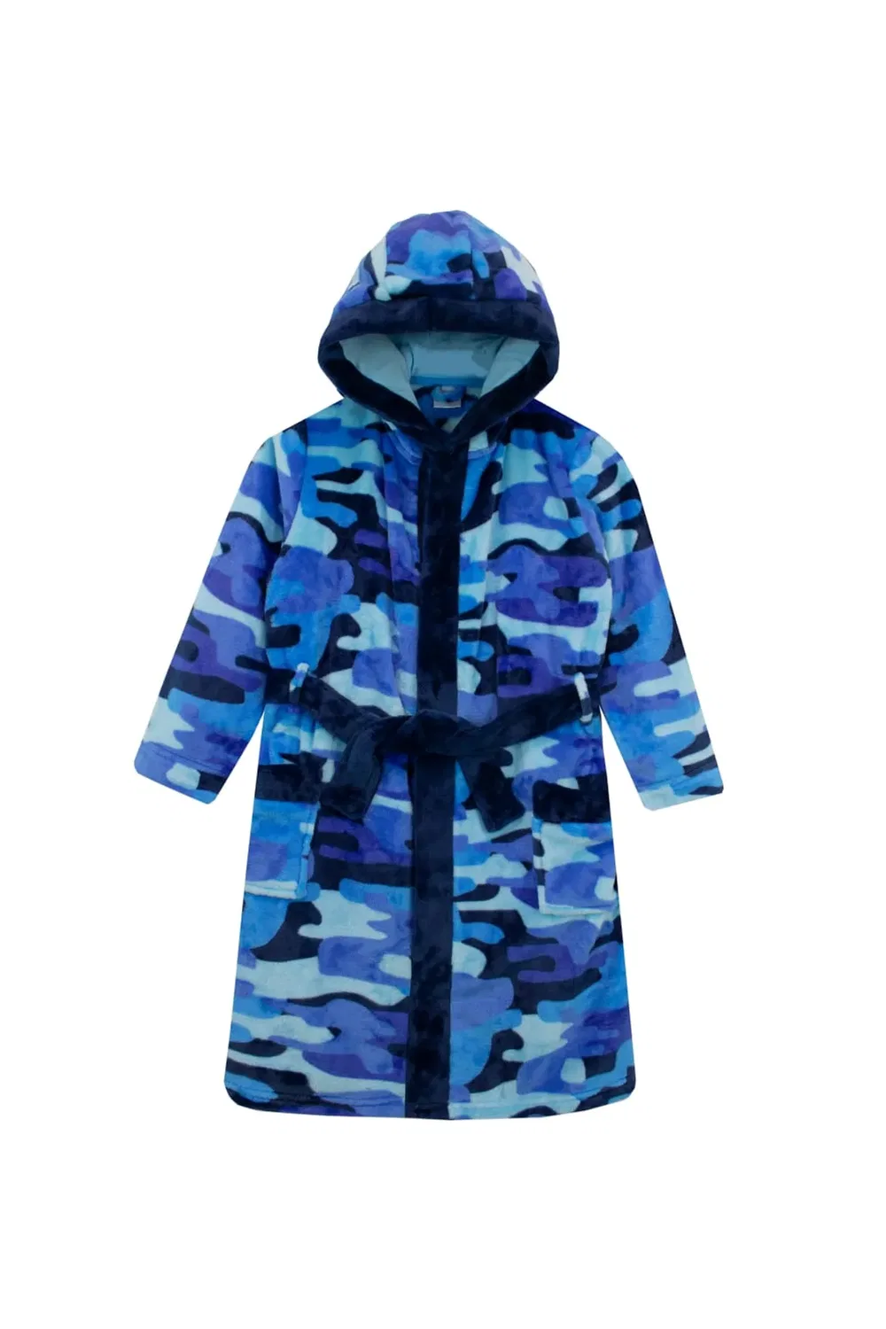 Детский хлопковый халат с длинным рукавом Harry Bear, Blue
