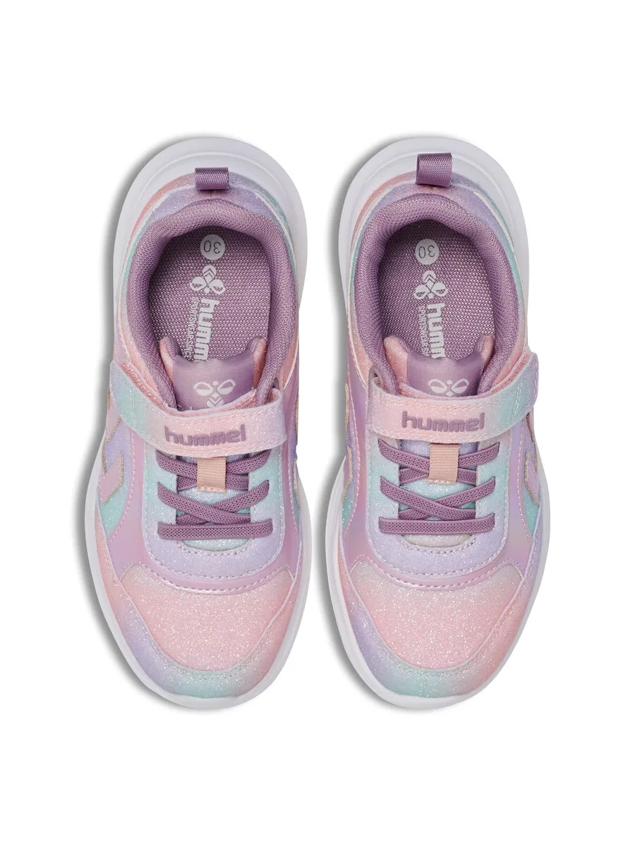 Кроссовки Hummel 'Glow' в розовом и пастельно-розовом цветах — фото 3