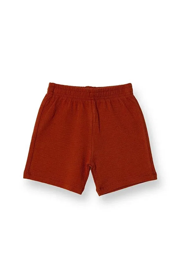 Детские шорты для мальчиков облегающие Hellobaby basic shorts Ebebek Hello Baby, Brown