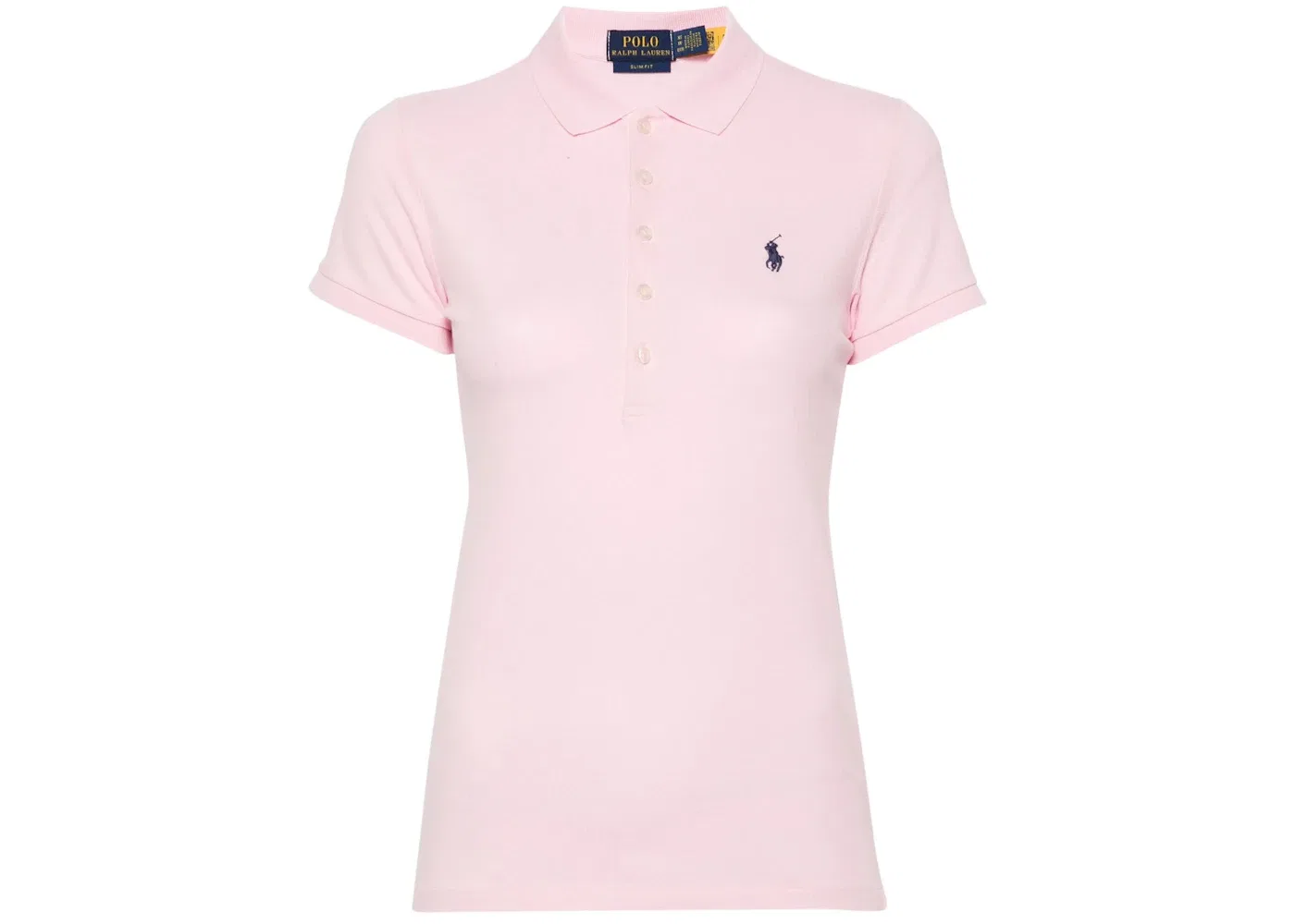 Женская рубашка-поло с коротким рукавом Polo Ralph Lauren, Sunkissed Pink