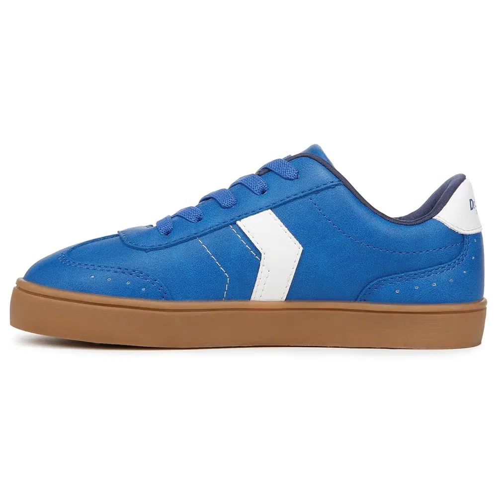 Детские кроссовки Madison Play на шнуровке Dr. Scholl'S, Deep Sea Blue Faux Leather/Gum — фото 4