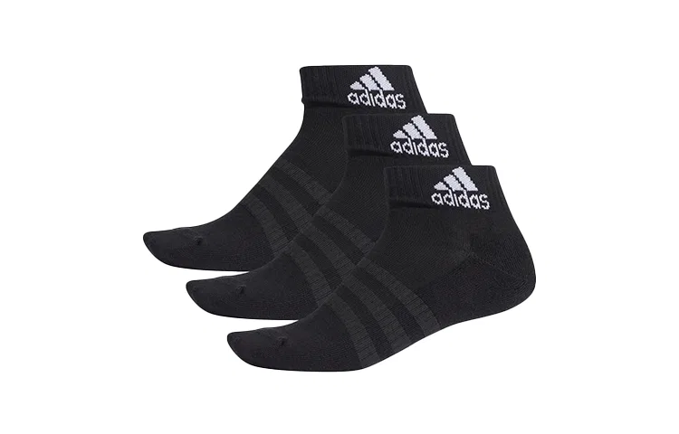 Детские носки-следки Adidas, Белый — фото 3