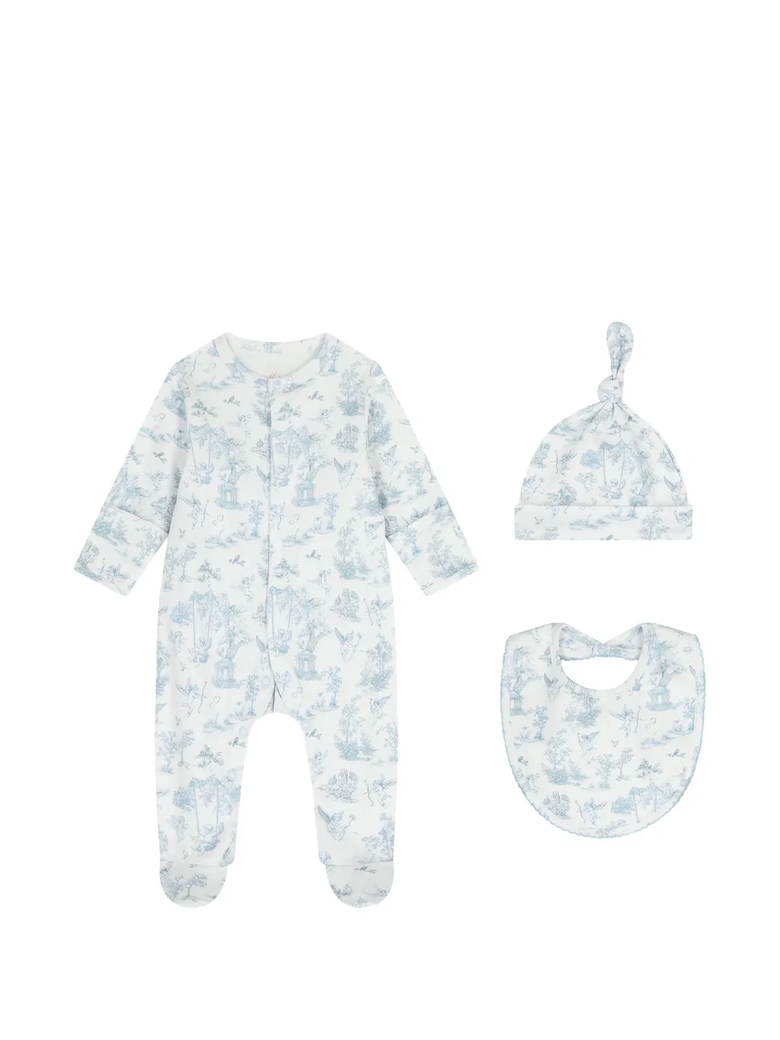 Пижама с принтом Toile de Jouy My Little Pie, белый
