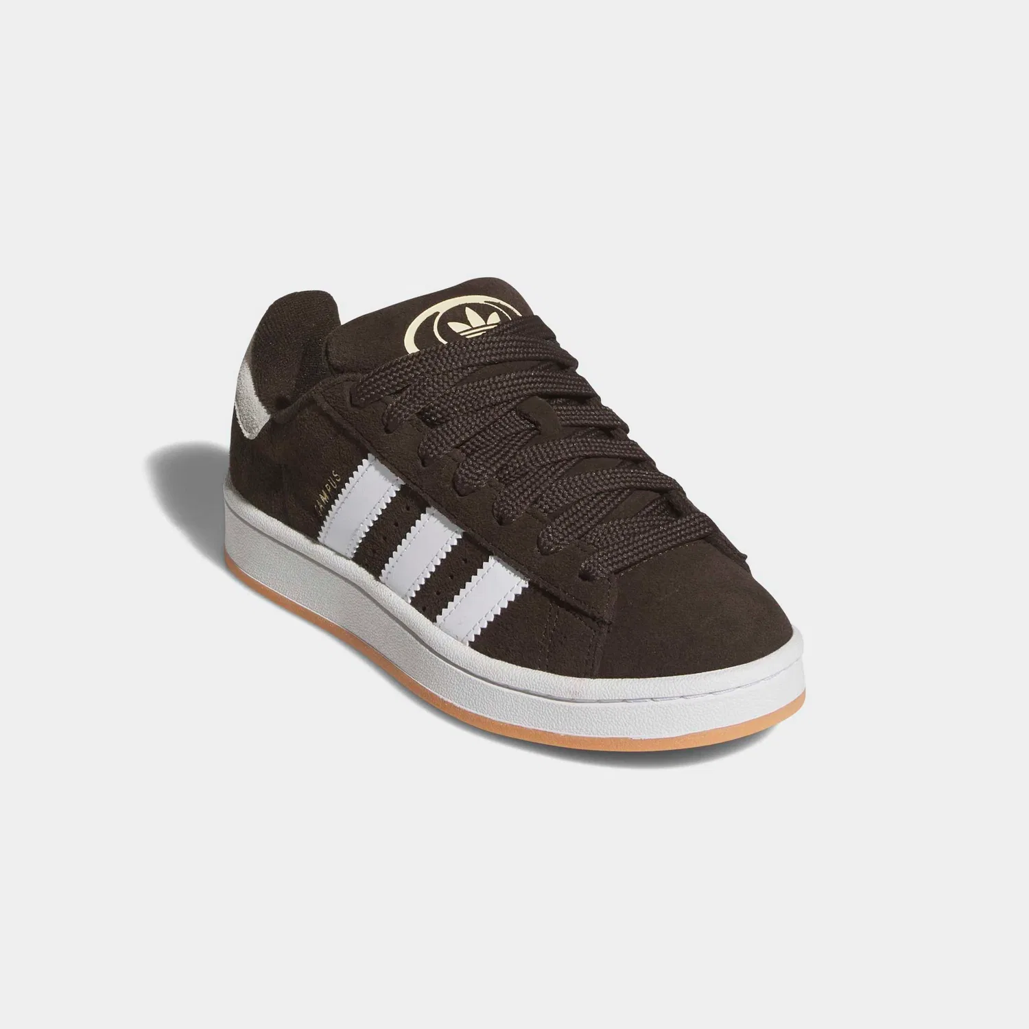 Детские ретро-кроссовки Campus 00s Adidas Originals, Aurora Coffee/White/Gum