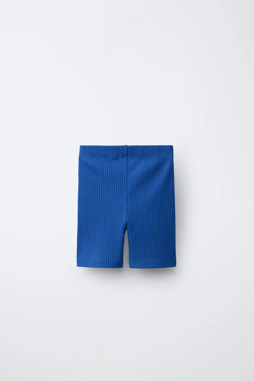 Велолеггинсы в рубчик с тисненым текстом ZARA, Bluish — фото 2
