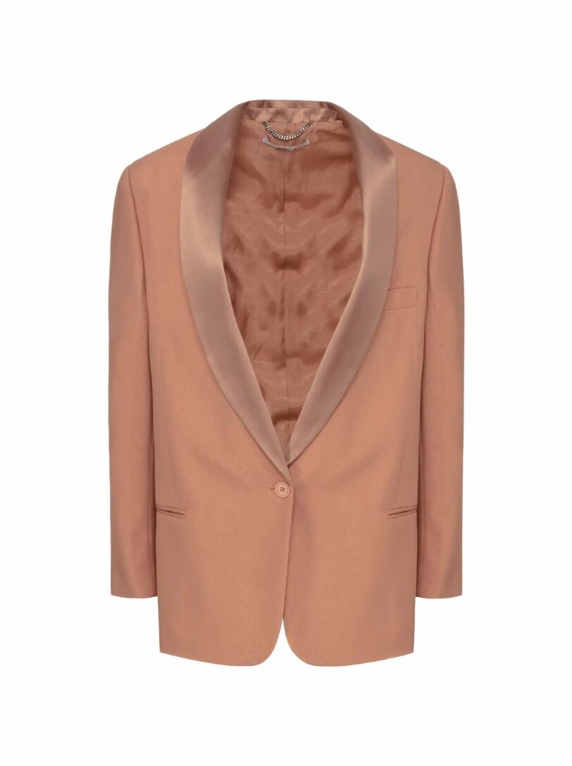 

Шерстяной однобортный жакет Stella McCartney