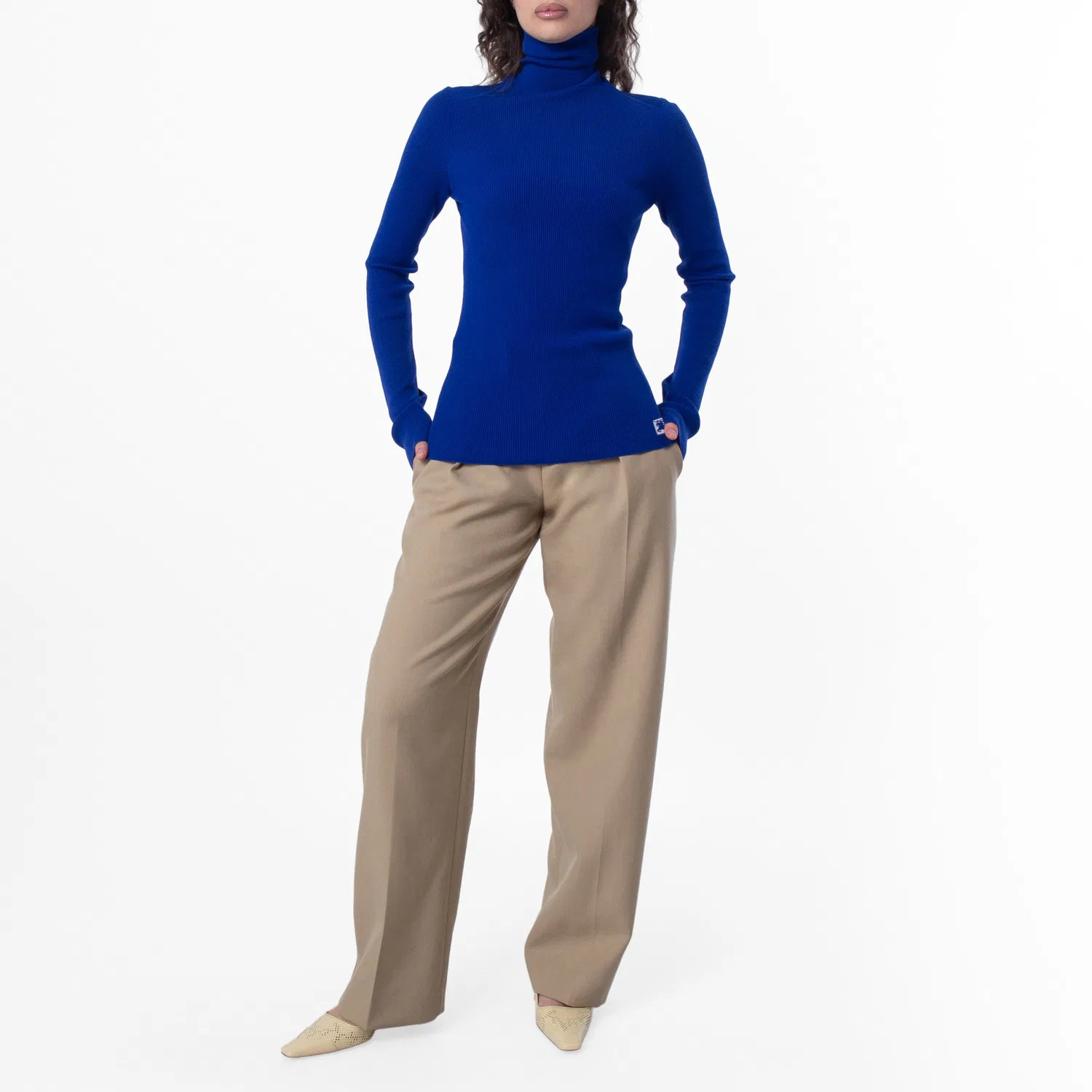 Свитер с высоким воротником Equestrian Knight Roll-Neck Jumper Burberry, Knight — фото 4