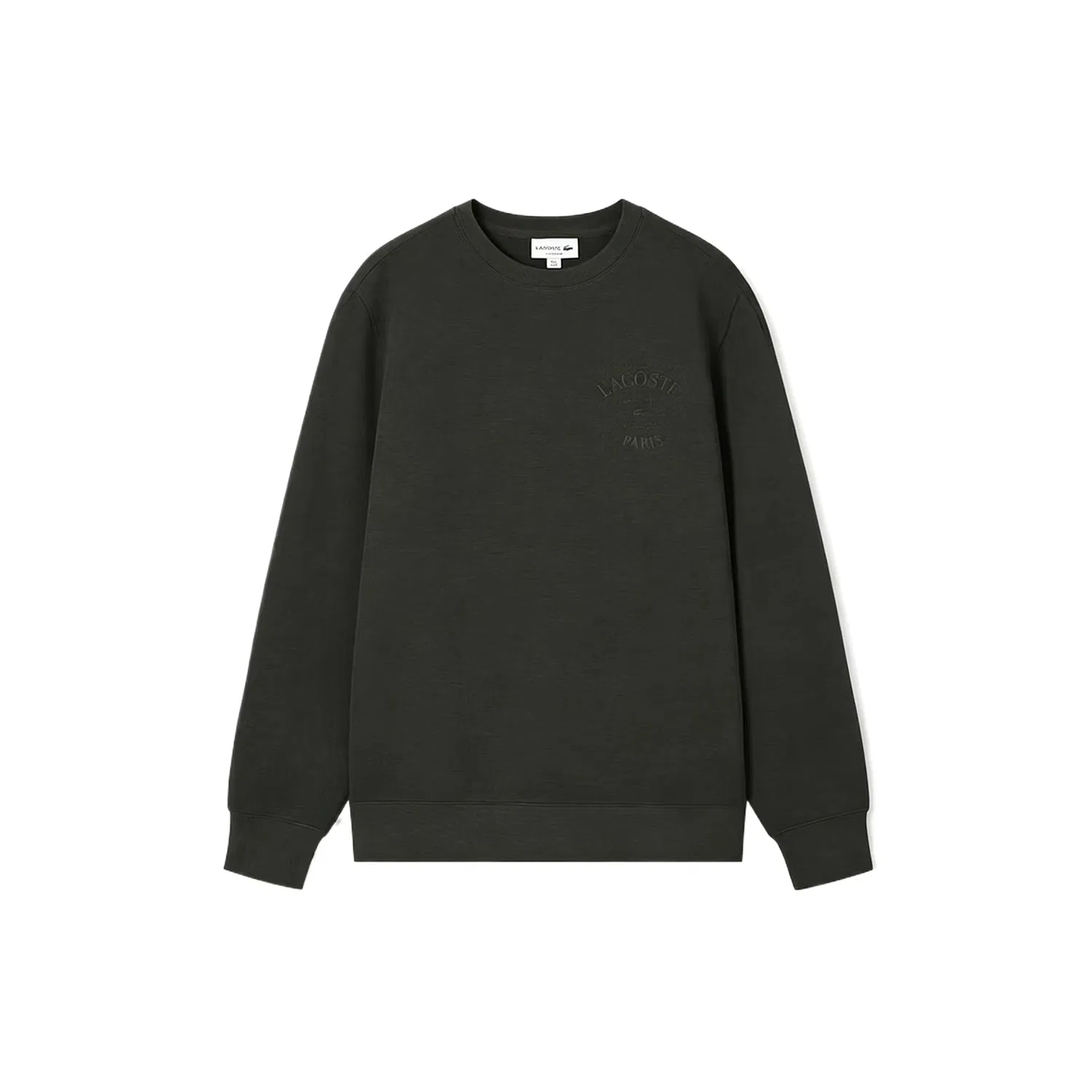 Мужской свитшот с круглым вырезом LACOSTE, Brown Green