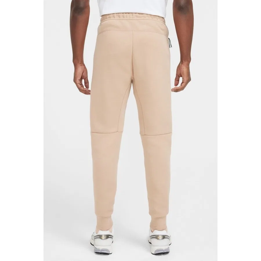 Спортивные брюки с зауженным кроем Tech Fleece Nike, Бежевый — фото 2