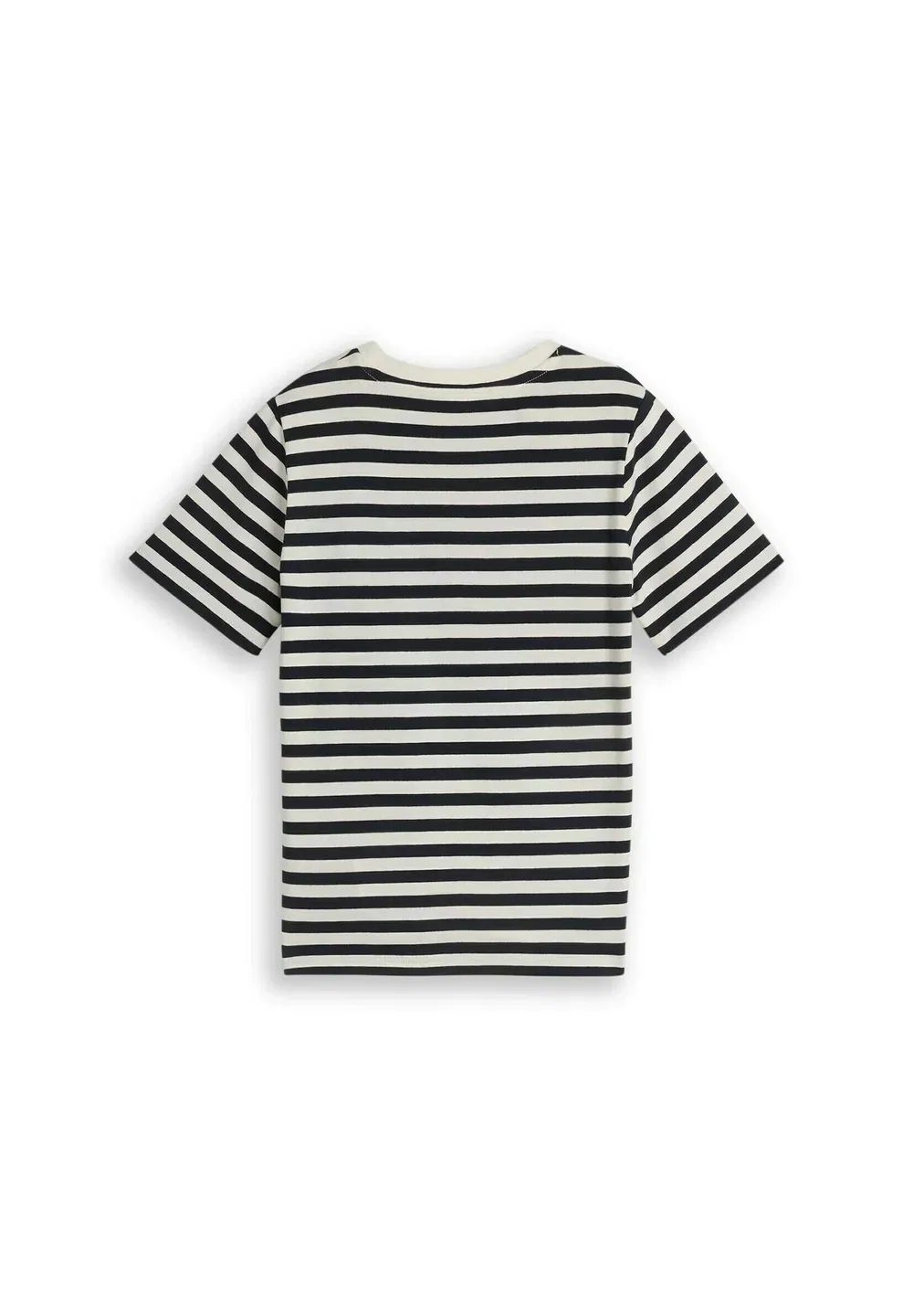 Футболка в полоску - футболка с принтом Tom Tailor, Navy Off White Stripe — фото 2