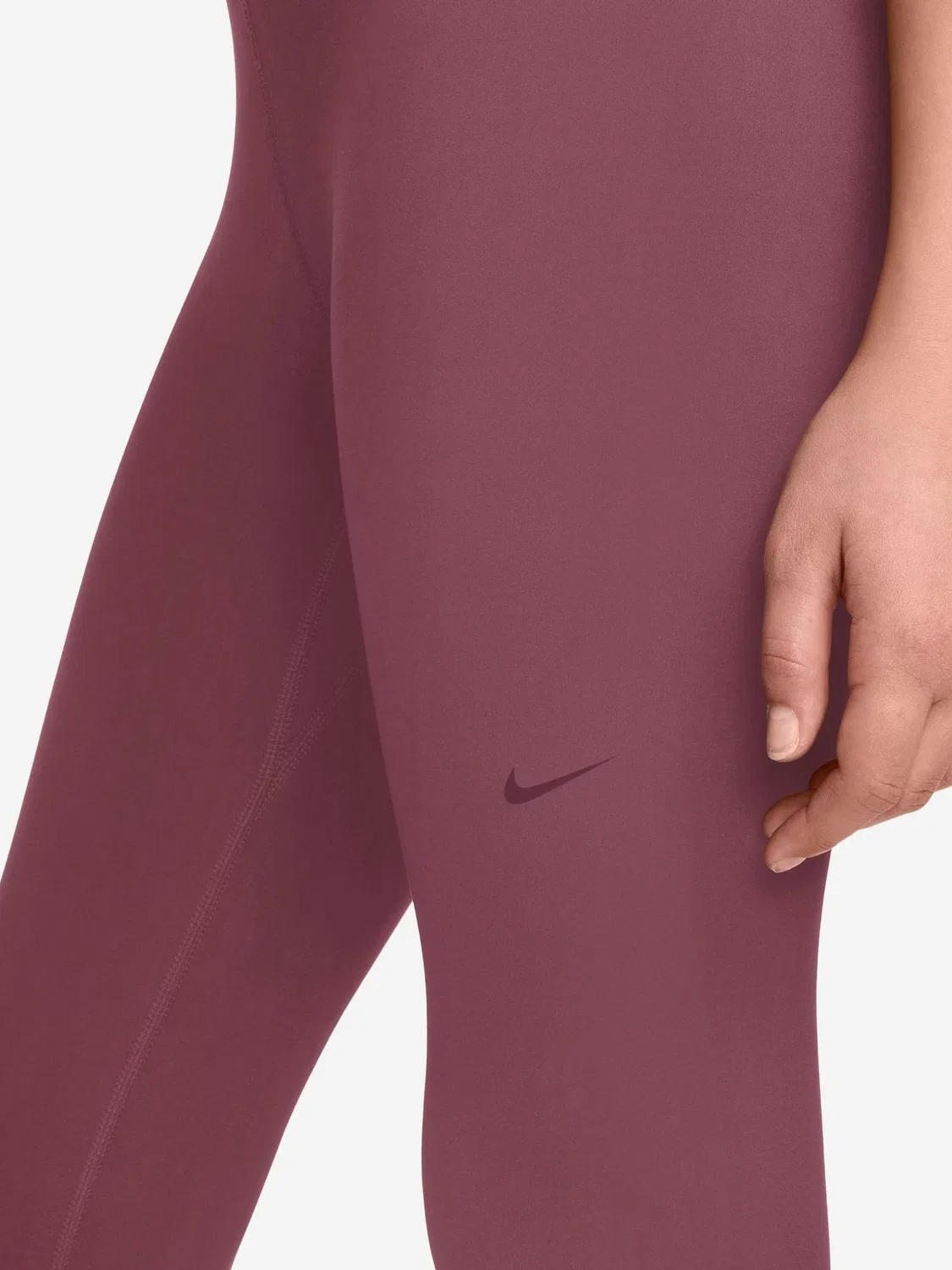 Леггинсы Nike MAVN Dri-FIT с высокой талией, Pink Smoke — фото 3