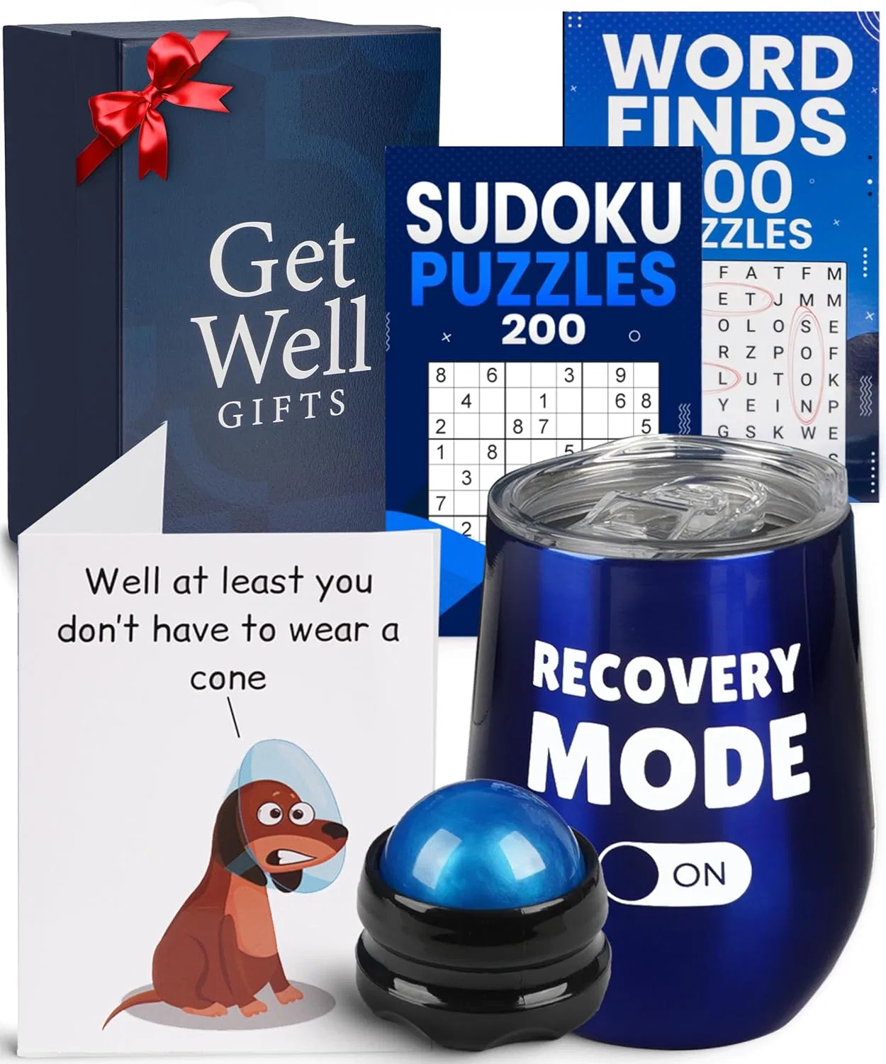 Набор для ухода Get Well, Amabeen Gifts, 22x14x11.51 см, 930 г