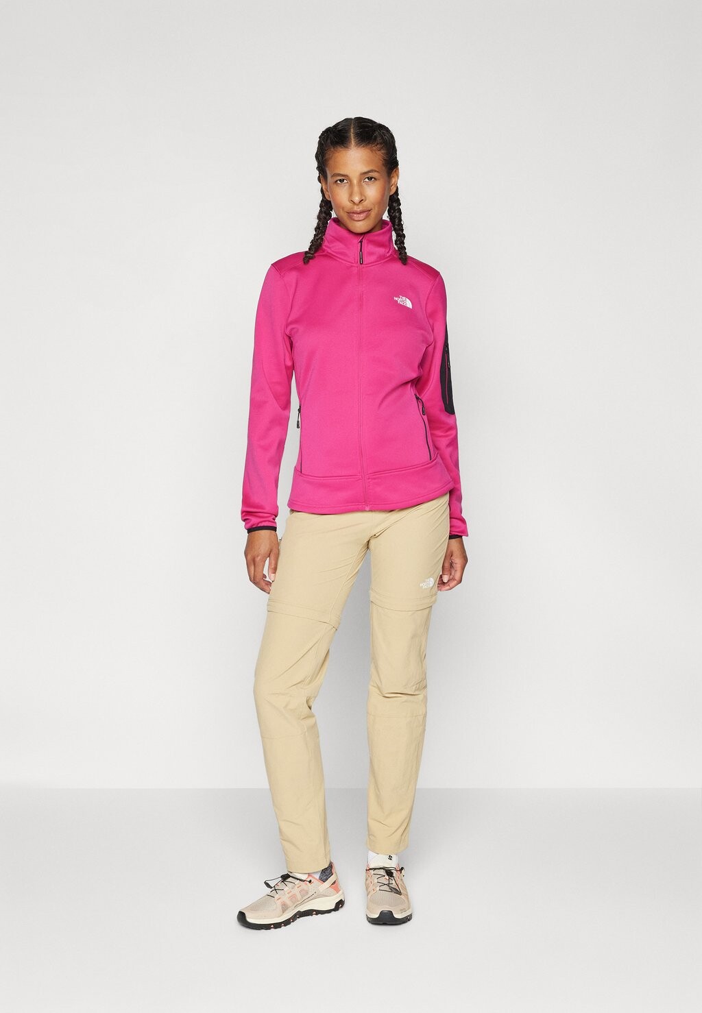 

Толстовка на молнии MISTYESCAPE The North Face, розовый
