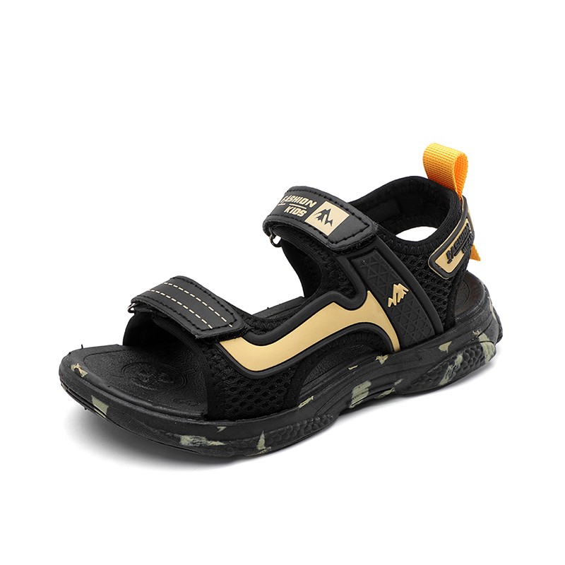 

Детские сандалии KUPE, черный/золотой