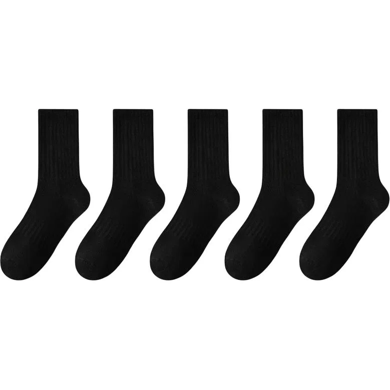 Детские гольфы 5 пар DUSHILIREN, 5 Pack Black