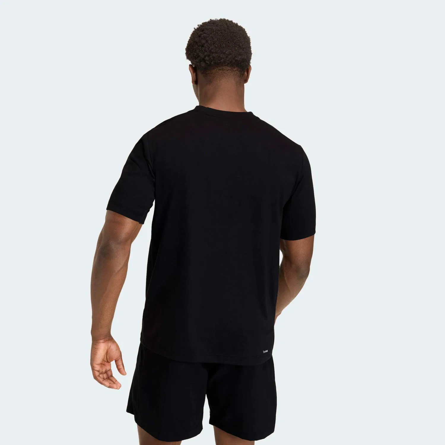 Мужская футболка с технологией Climacool Adidas Performance, Black — фото 2