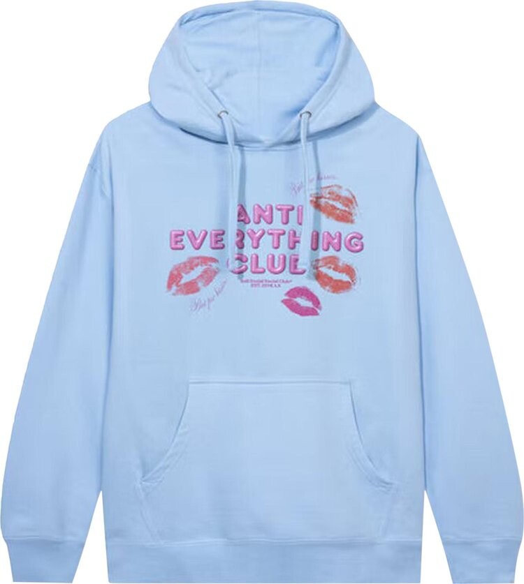 

Худи Anti Social Social Club Anti Everything Club <3 Hoodie 'Blue', синий