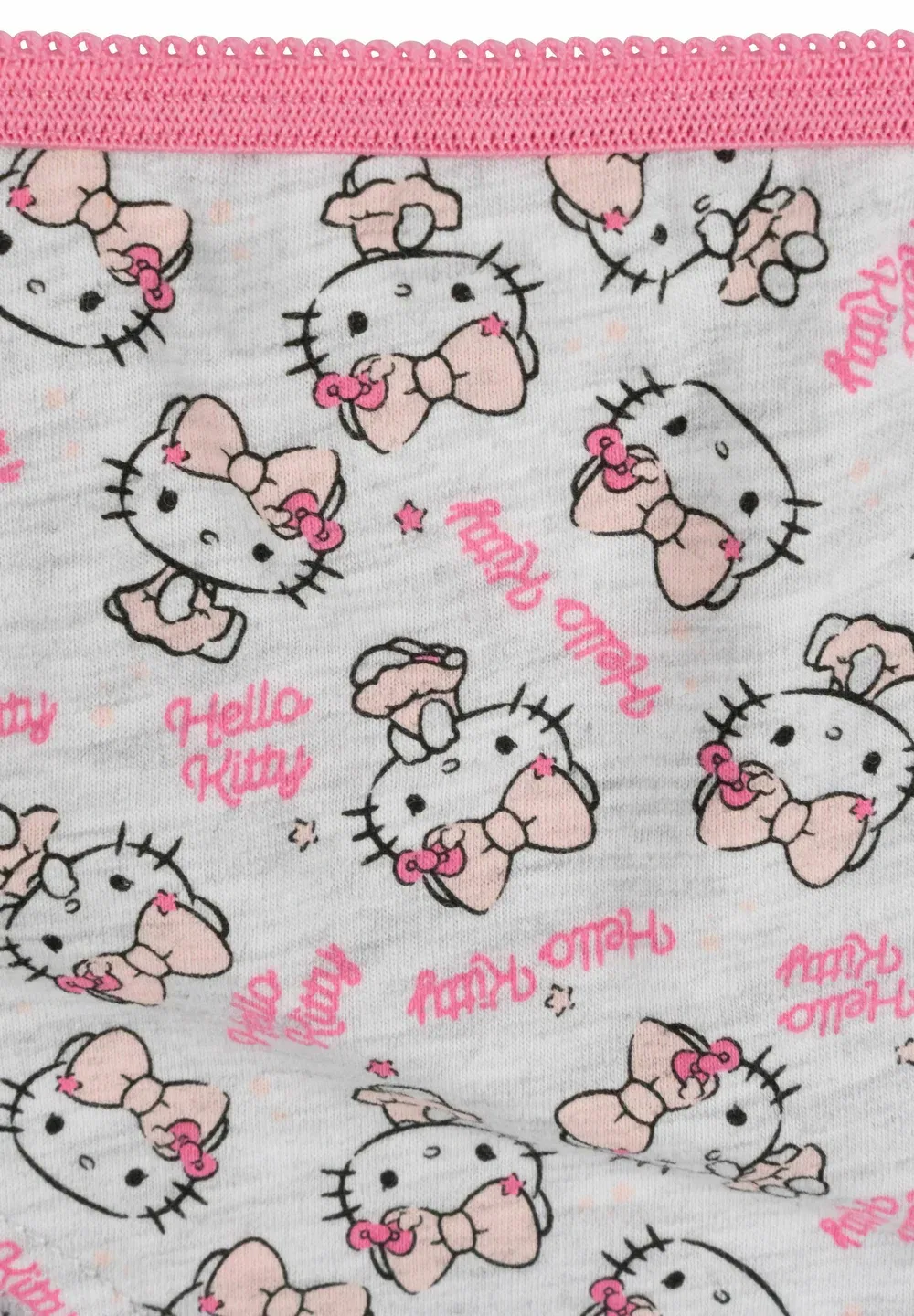 3Er Pack трусики-слипы unterwäsche - трусы Hello Kitty, Rosa/Grau — фото 2