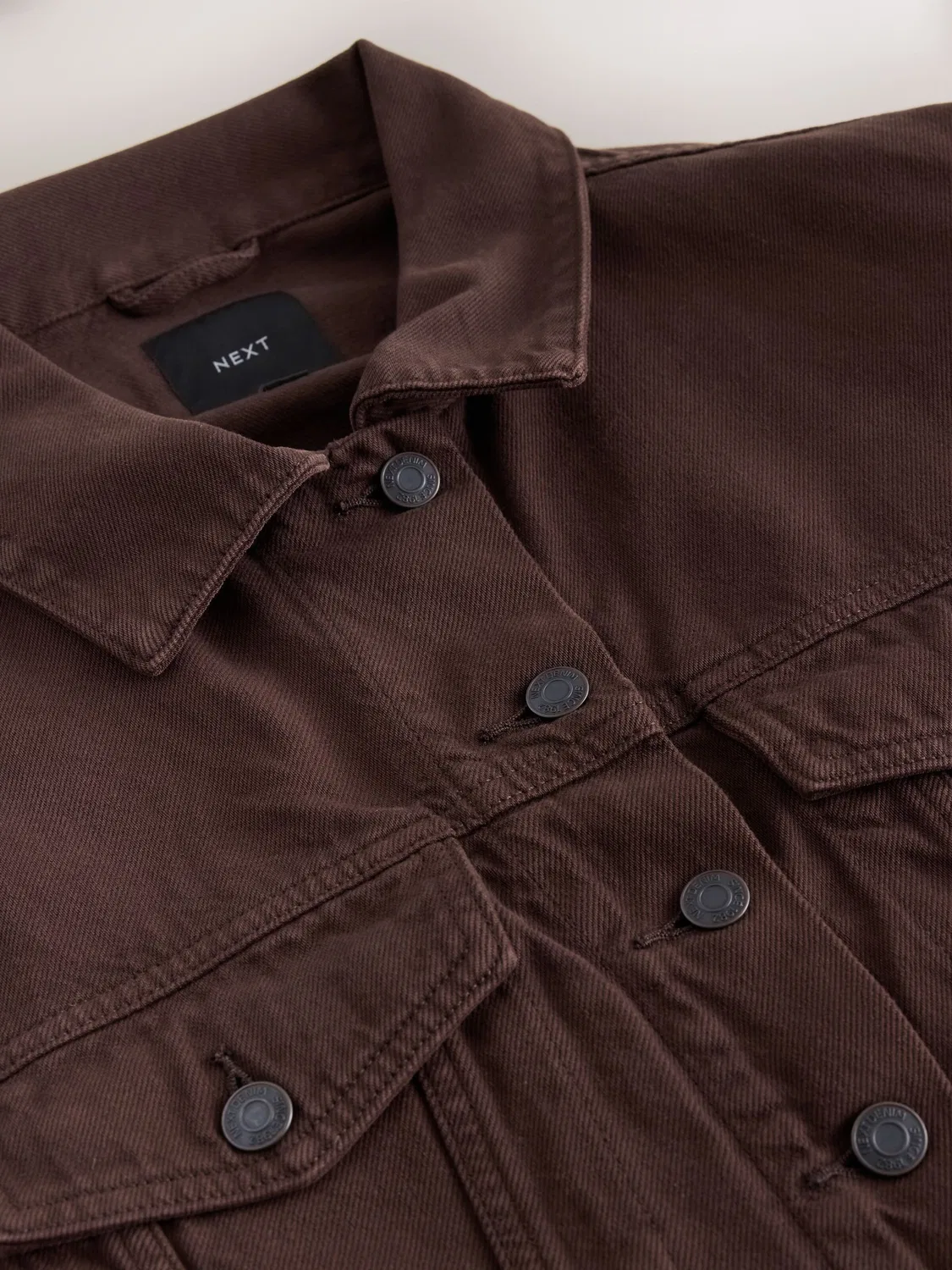 Куртка межсезонья Next, Dark Brown — фото 3