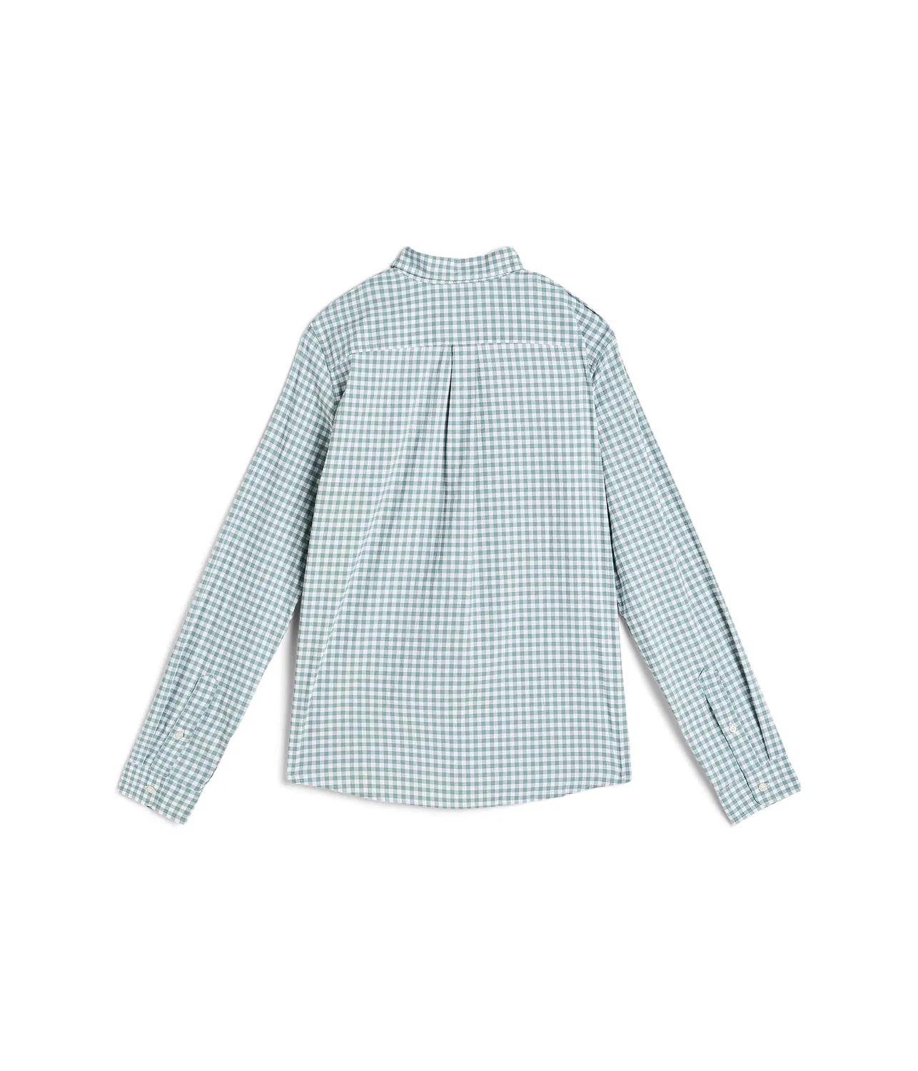 Хлопковая футболка Skysail в клетку (для малышей/детей постарше) Vineyard Vines Kids, Olive Dusk — фото 2