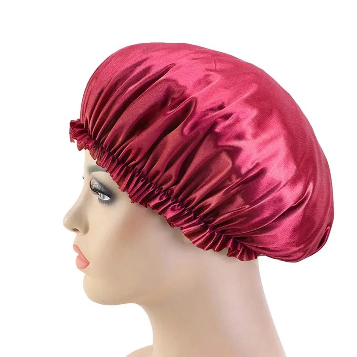 Satin Sleep Cap, Шапочка для душа YTYHFEM, Sea Blue — фото 4