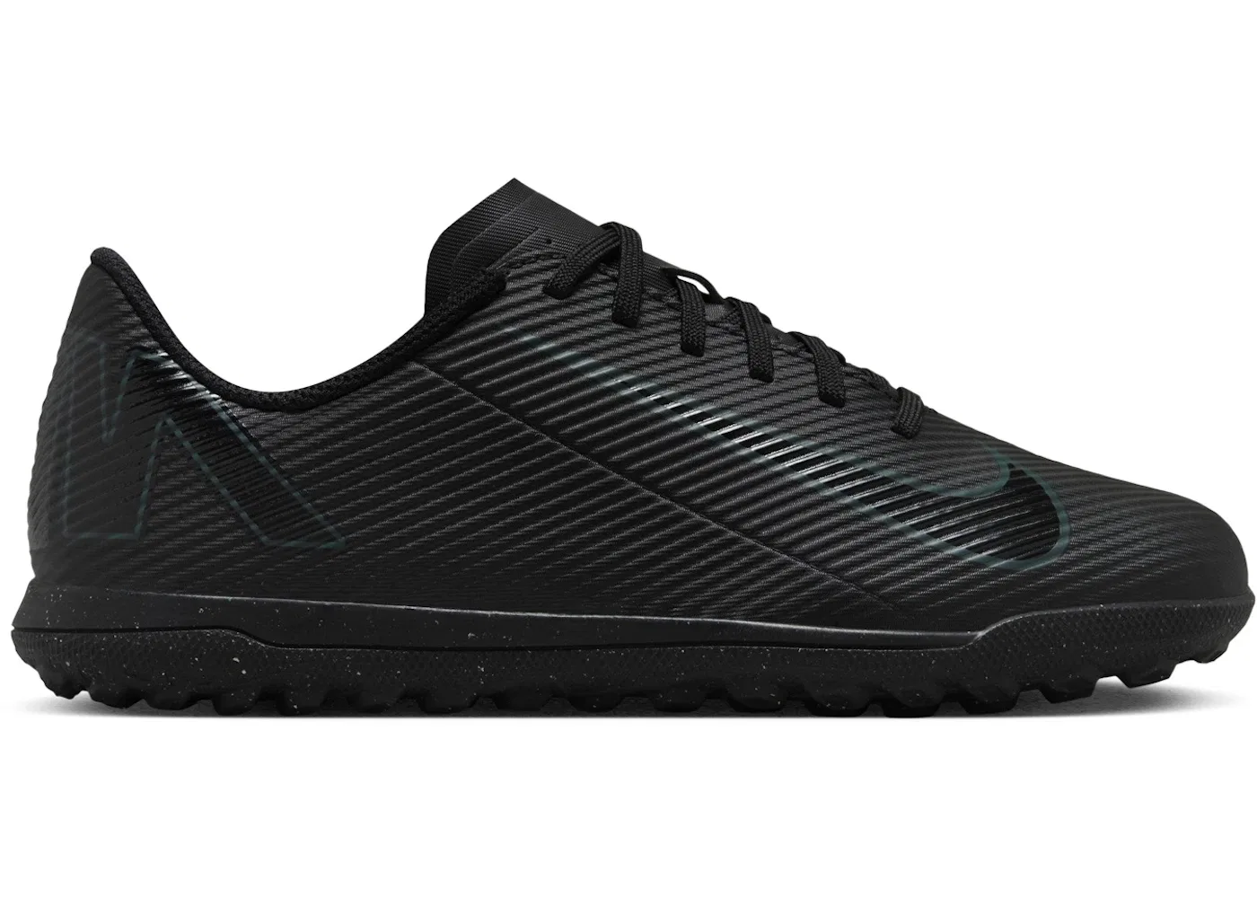 Детские бутсы Nike Mercurial Vapor 16 Club TF, Black/Deep Jungle/Black