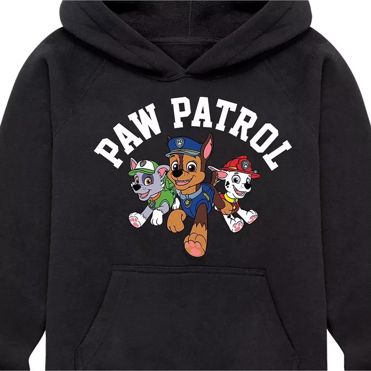 Детский свитшот на молнии с принтом Paw Patrol Crew PAW Patrol, Black — фото 2