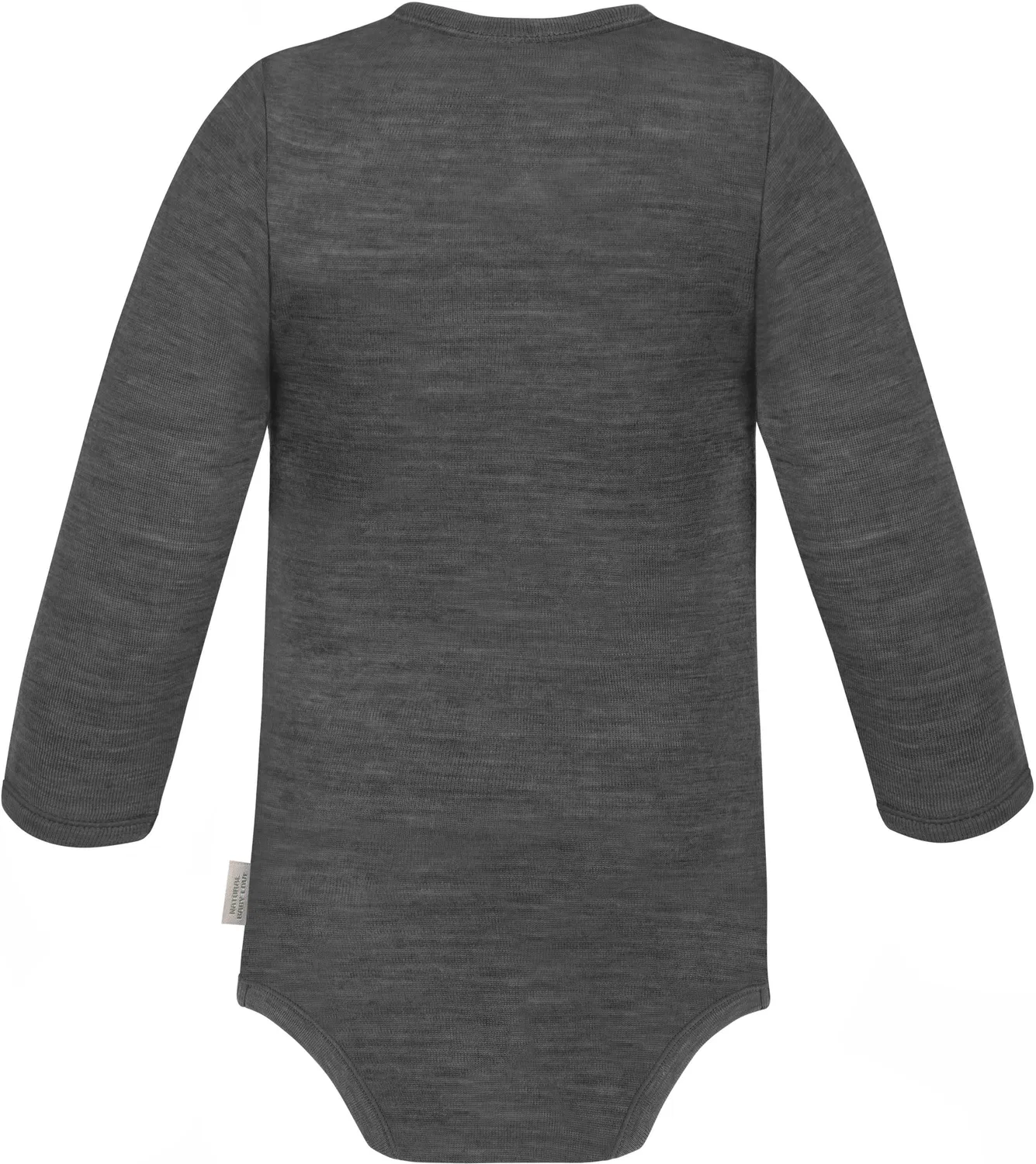 Боди с длинным рукавом Baby Merino Body Langarm Auckland Normani Outdoor Sports, серый — фото 2