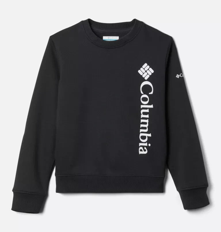 

Детская толстовка Columbia Trek Crew с длинными рукавами, черная, с графическим принтом, GBO202
