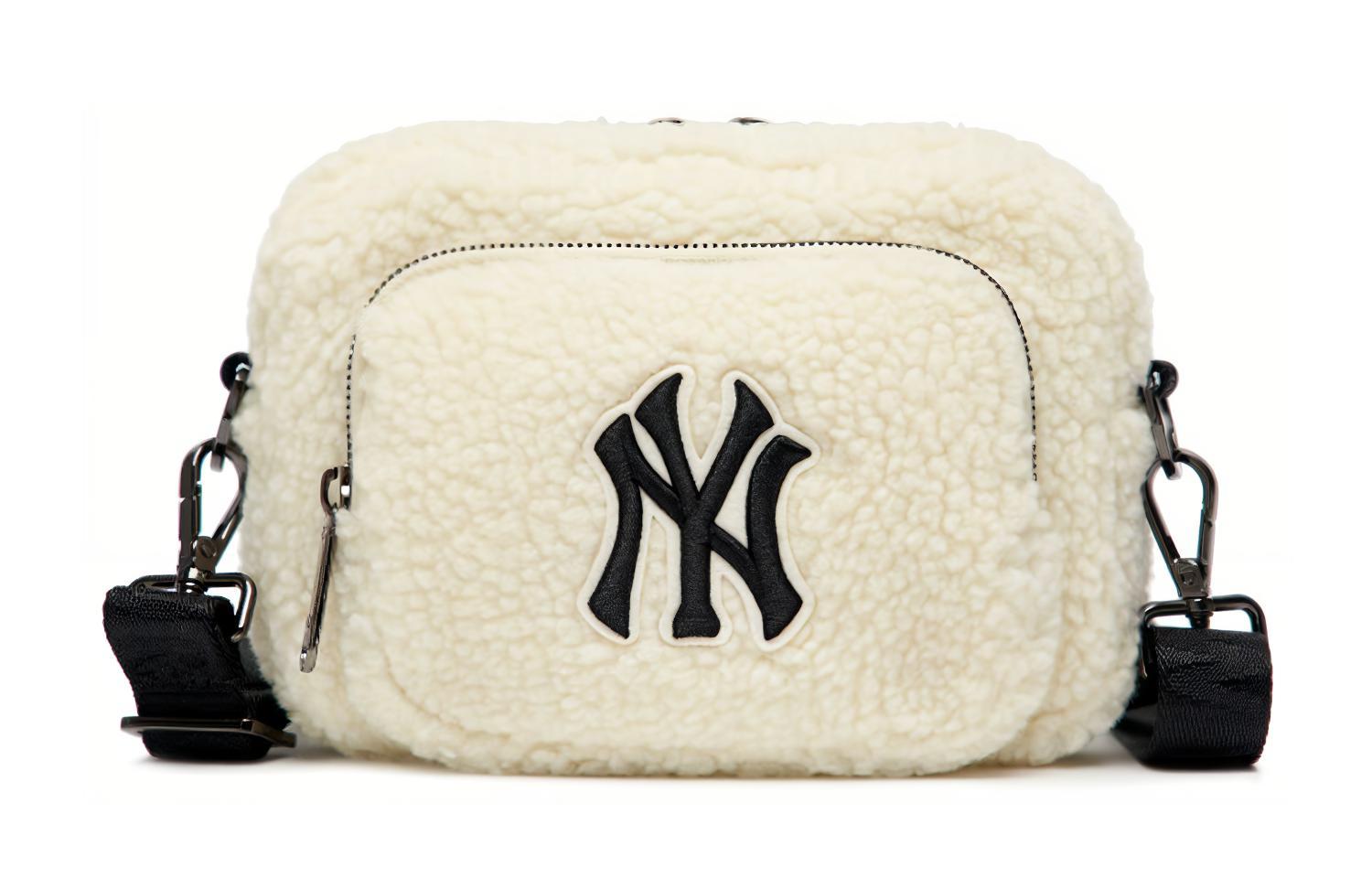 

Полиэстеровая камера сумка через плечо поясная унисекс белый MLB