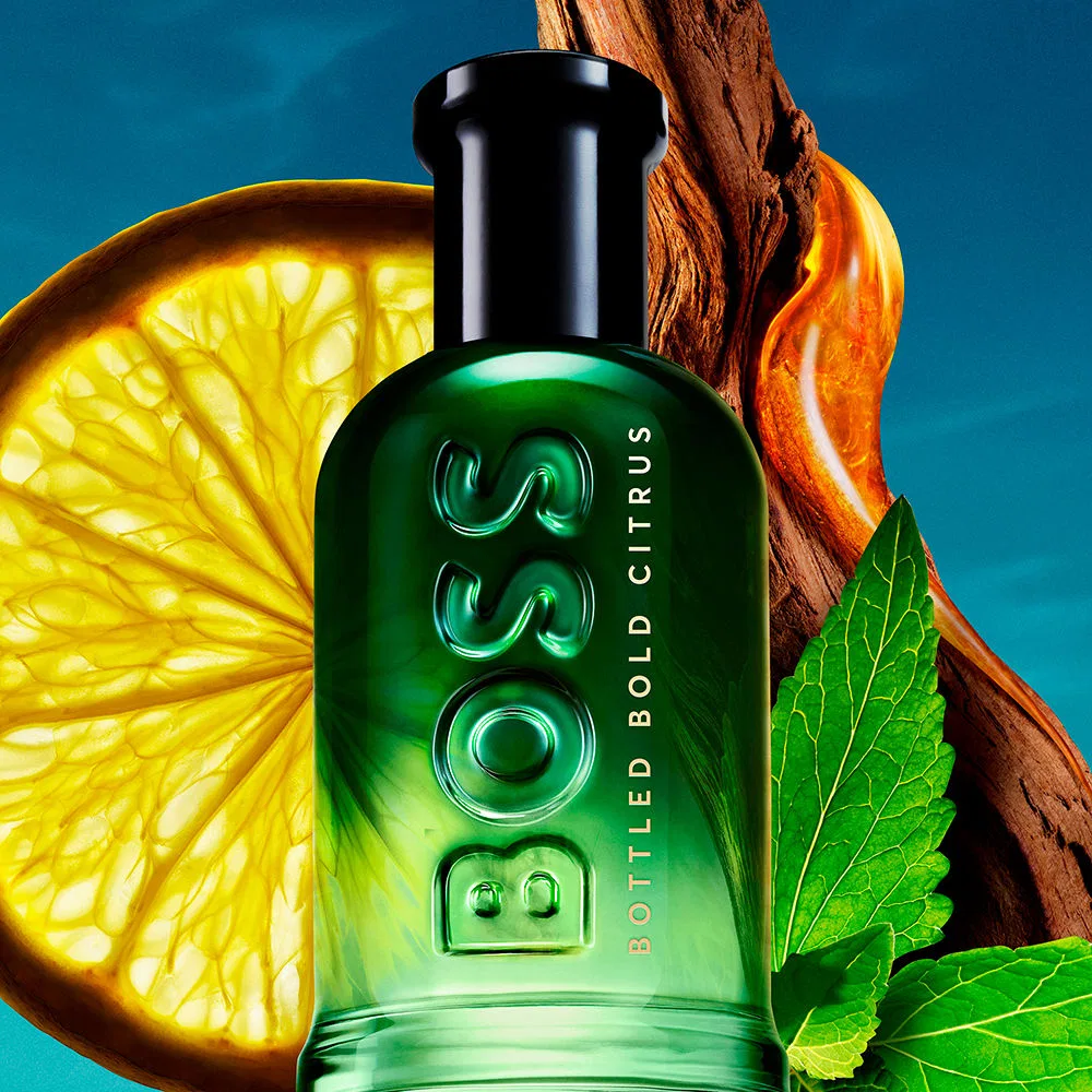 Парфюмерная вода для мужчин 50 мл с цитрусовым ароматом BOSS Bottled Bold Citrus Hugo Boss — фото 3